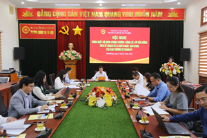 Hội nghị thống nhất nội dung khung chương trình các lớp bồi dưỡng cho cán bộ công chức khối Đảng, Mặt trận Tổ quốc Việt Nam thành phố, cấp xã và tương đương năm 2026